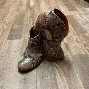 Snakeskin Boots
